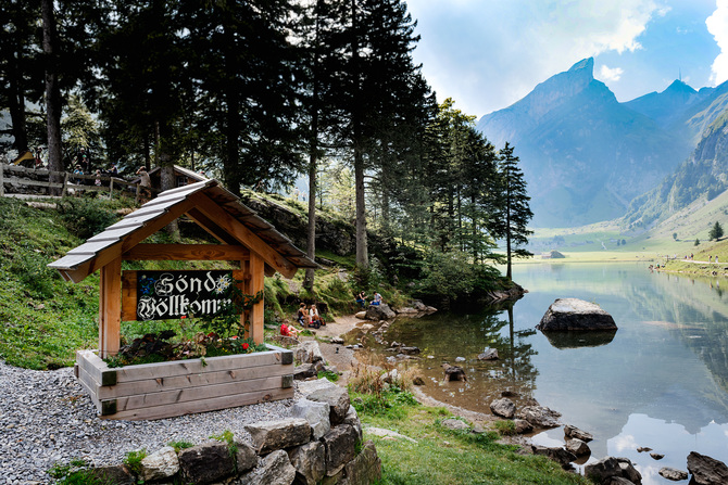 Seealpsee Lake, Appenzell