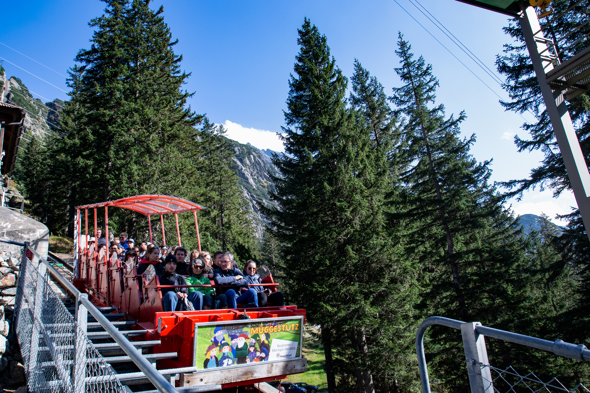 Gelmer Funicular Switzerland (Gelmerbahn)