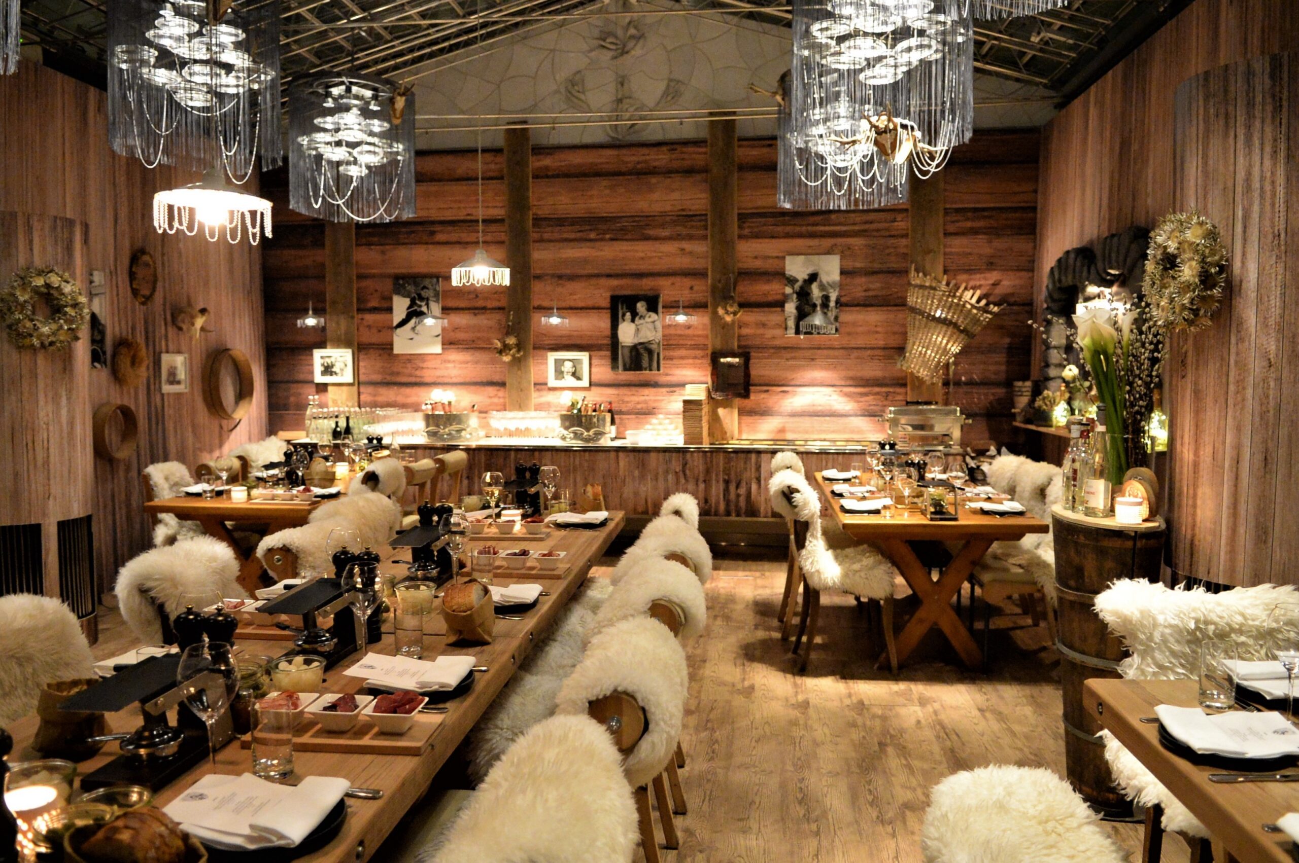 Chez Vrony Ruinart Raclette at Widder Hotel