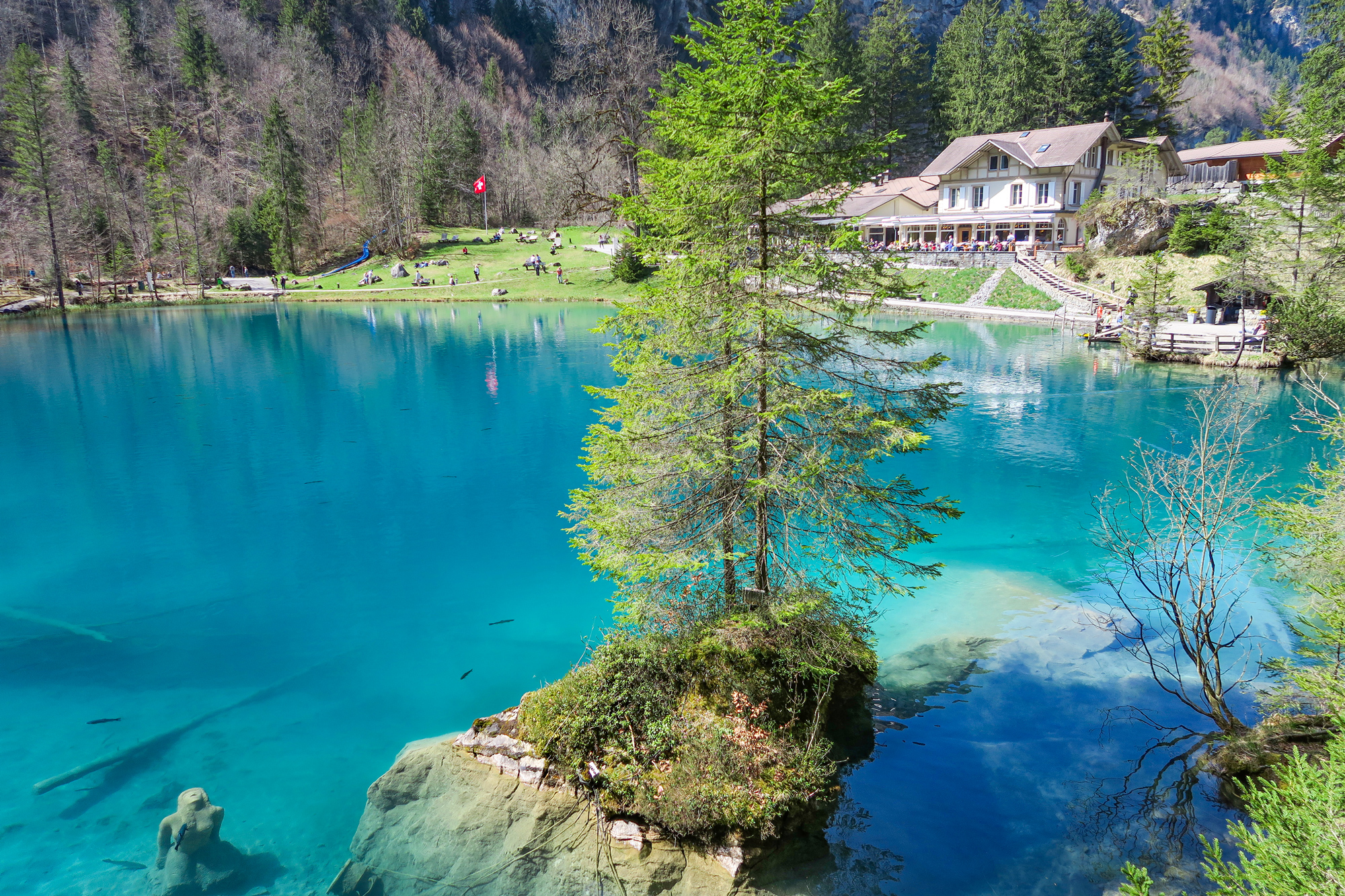 Lake Blausee Switzerland