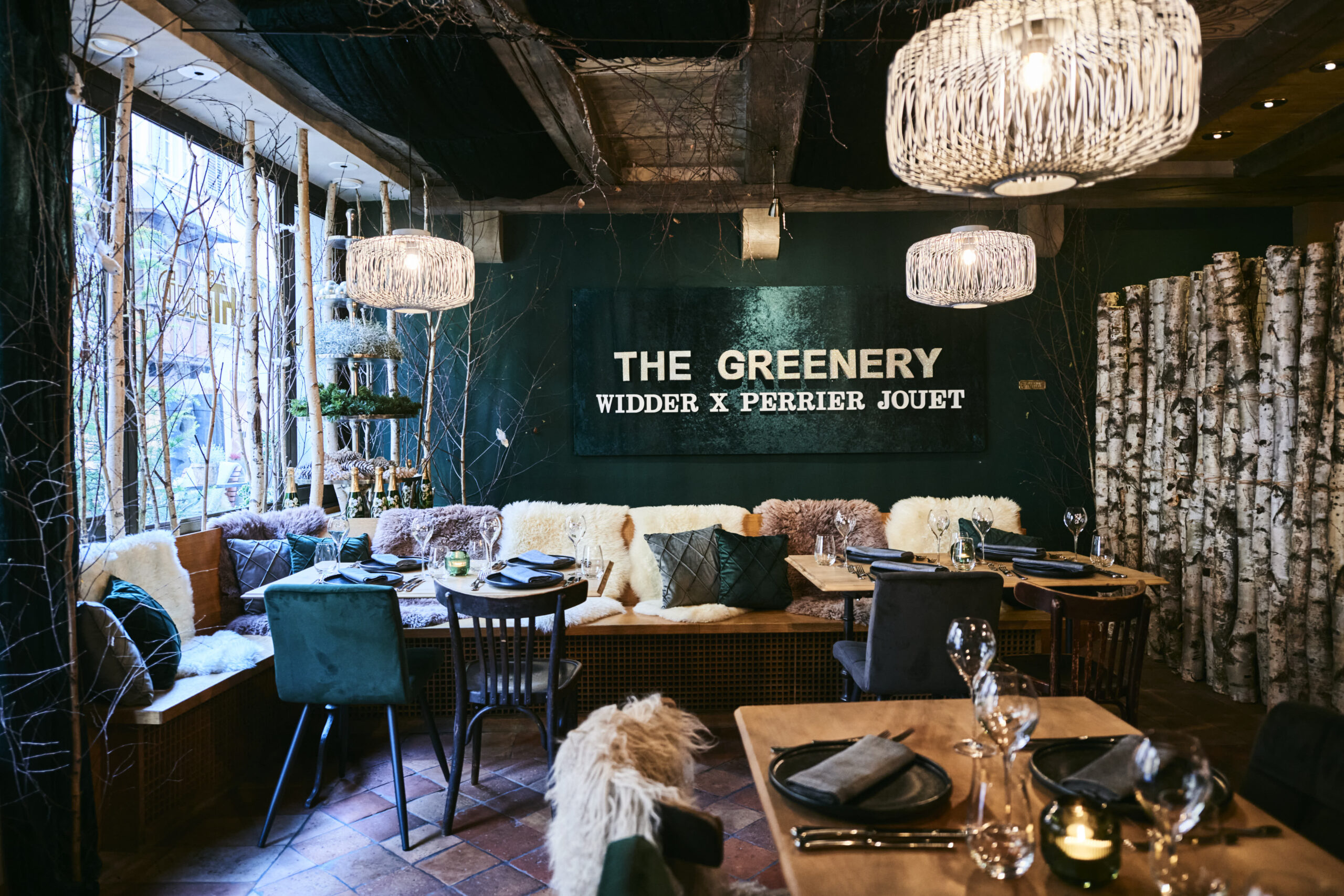 The Greenery Widder Pop Up &#8211; Swissglam Opening Night