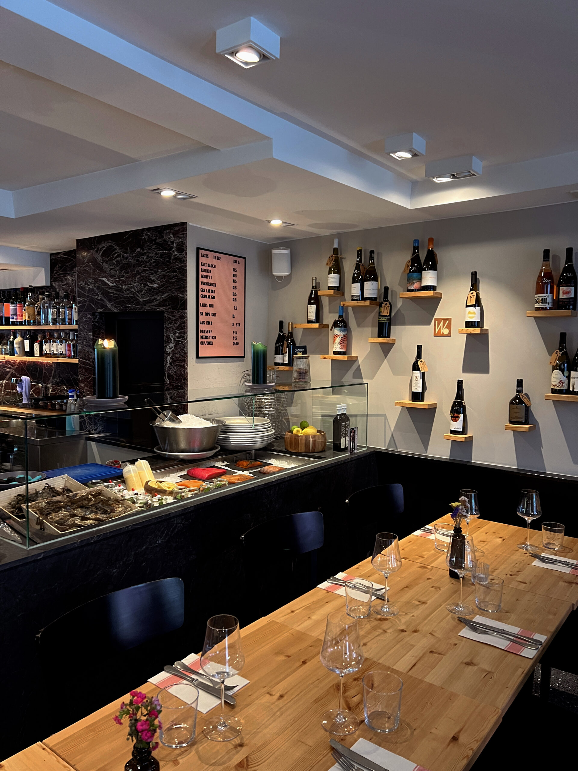 Brunch at Frisk Fisk Zurich